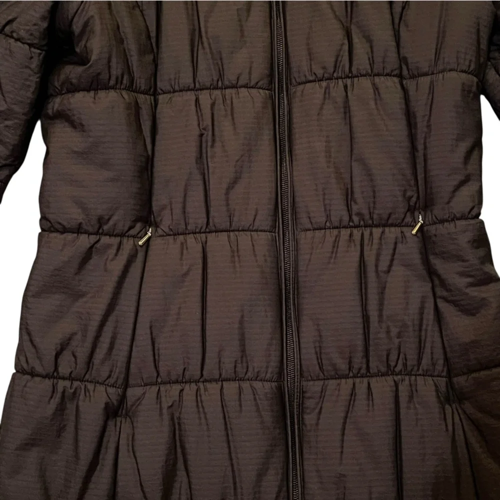 Patagonia W's Lidia Parka Women's Black Long Puffer Coat Full Zip Jacket Size XS